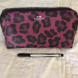 COACH cosmetic bag